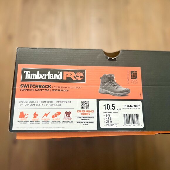 Timberland Pro - Switchback Safety Toe Waterproof Boot - Mens Size 10.5 main image 2